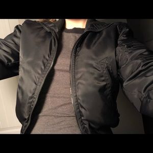 vintage 90s bomber jacket